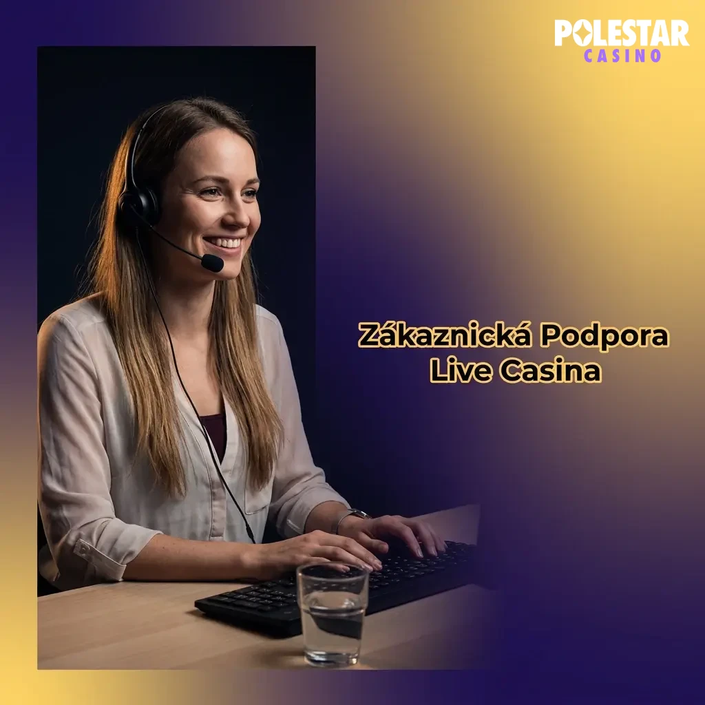 Zákaznická podpora live casina – live chat, e-mail a FAQ dostupné 24/7 pro hráče Polestar Casino