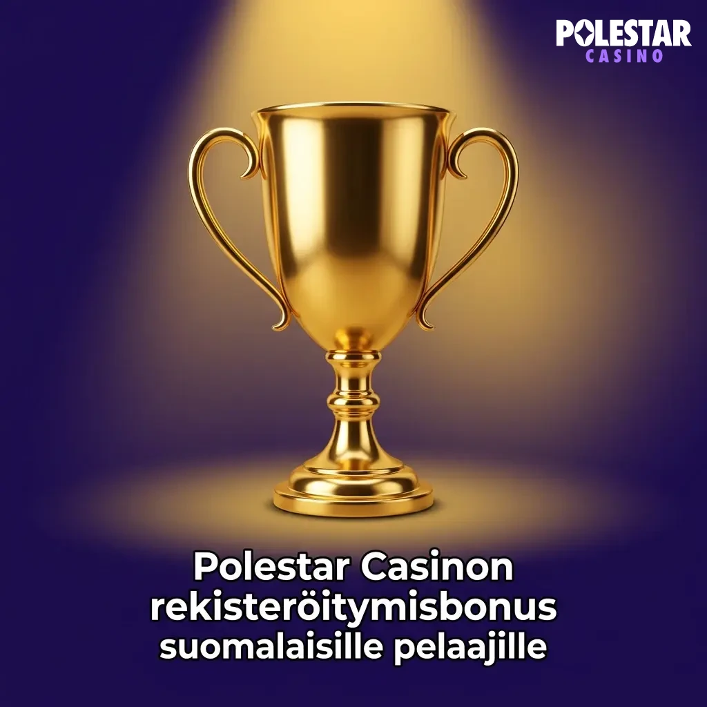 Polestar Casino rekisteröitymisbonus: 100% talletusbonus 500€ asti ja 200 ilmaiskierrosta uusille pelaajille