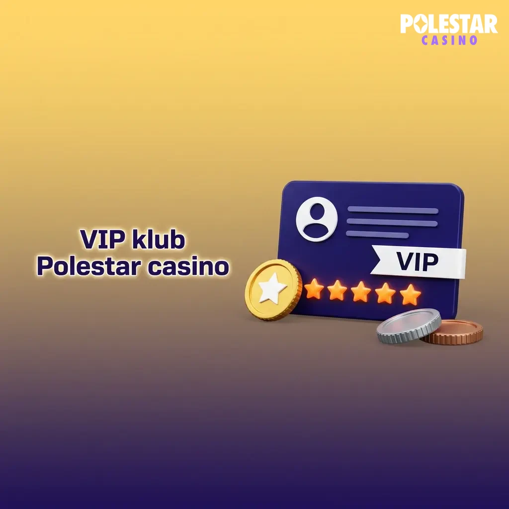 VIP klub Polestar casino: čtyři úrovně věrnostního programu Bronze, Silver, Gold, Platinum s cashbackem a bonusy.