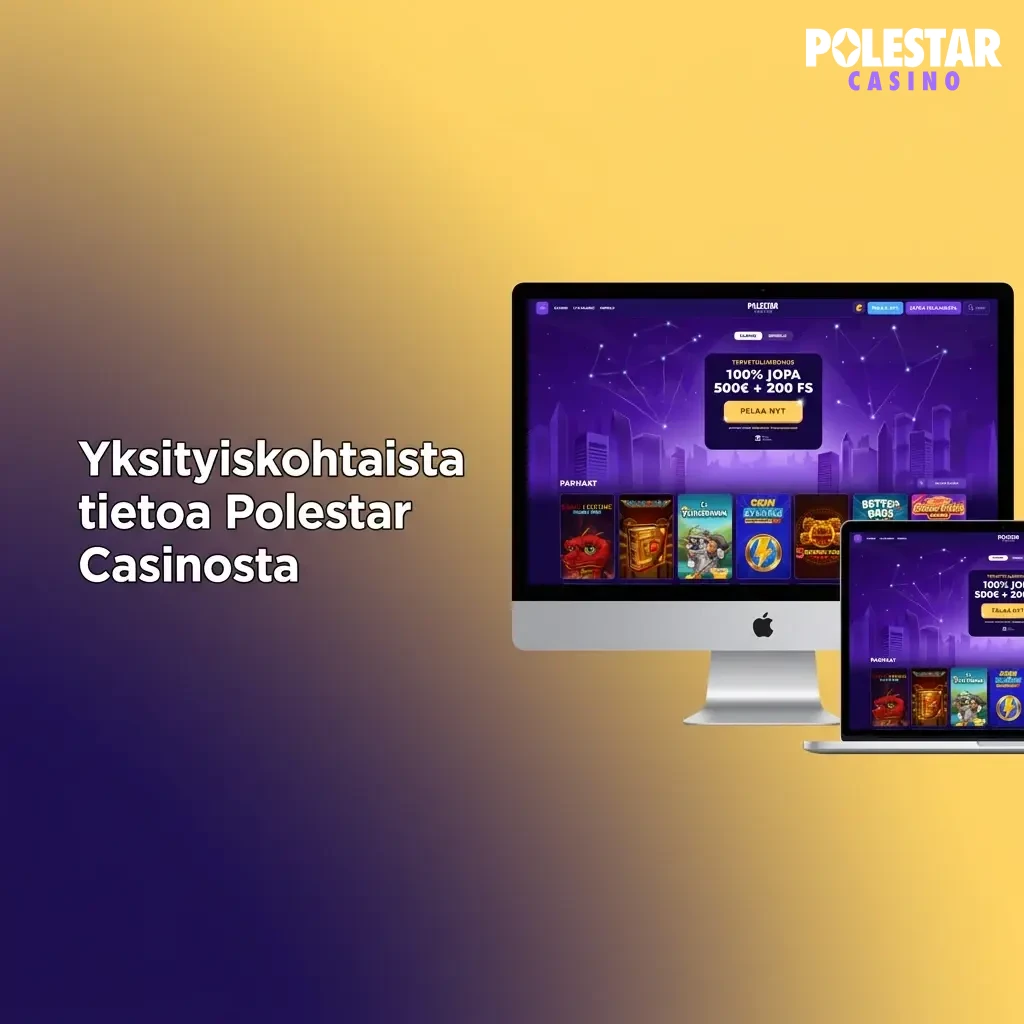 Polestar Casino mobile app on Android and iOS with secure SSL encryption for Finnish players